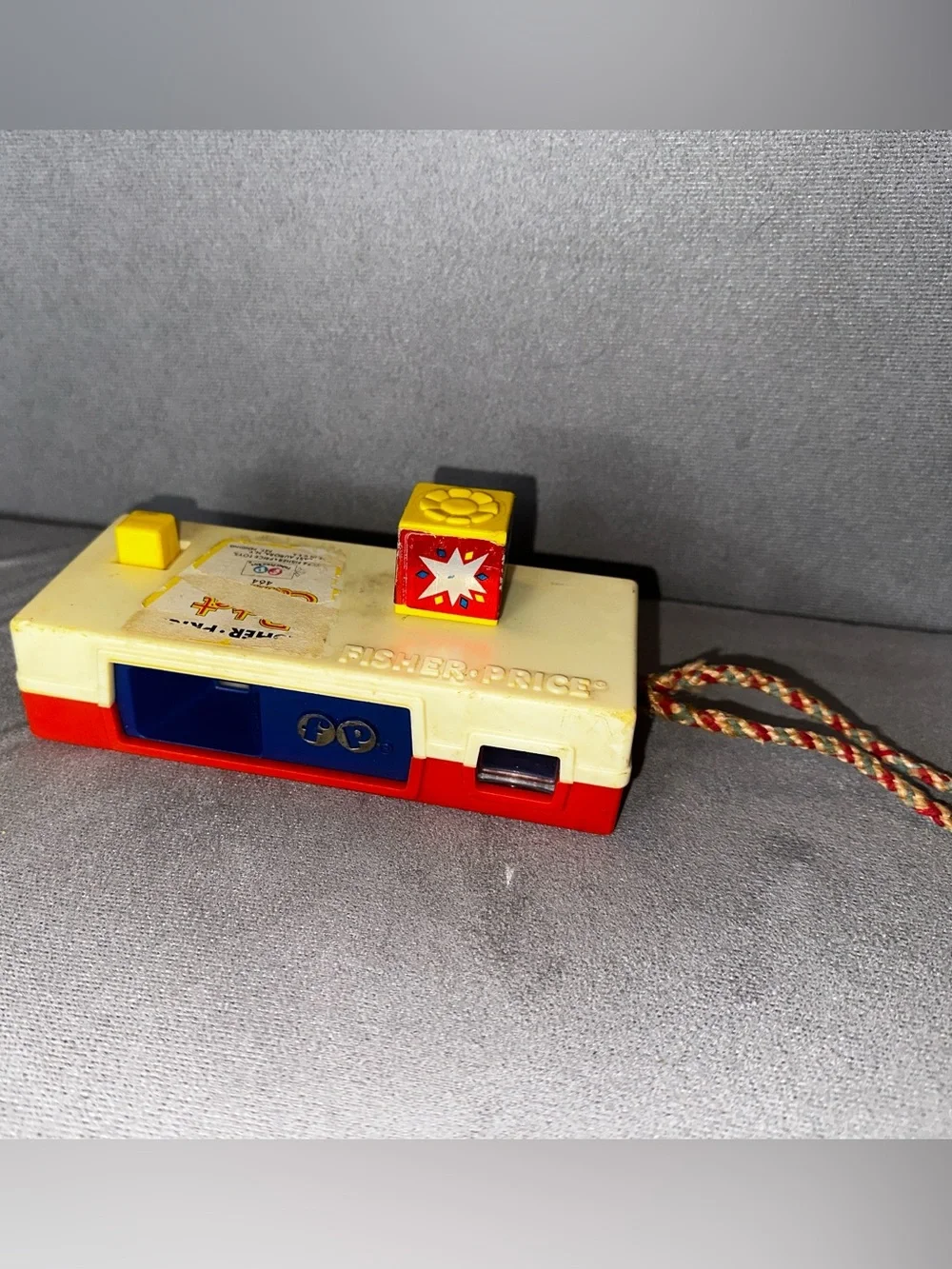 Vintage 1974 Fisher-Price Pocket Camera #464 A Trip to the Zoo Toy - Working!